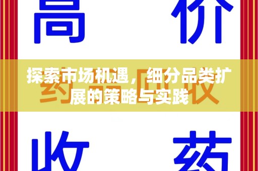 三亚探索市场机遇，细分品类扩展的策略与实践