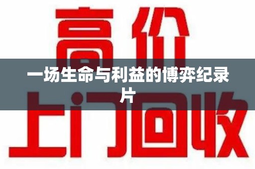 三亚一场生命与利益的博弈纪录片