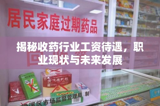 三亚揭秘收药行业工资待遇，职业现状与未来发展