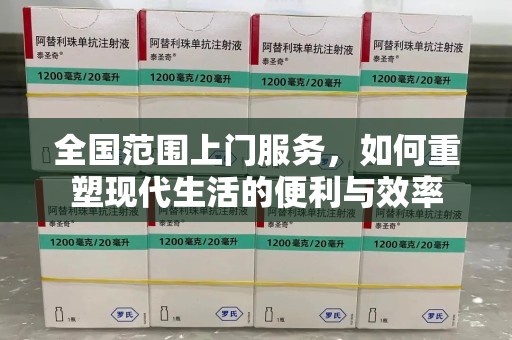 三亚全国范围上门服务，如何重塑现代生活的便利与效率